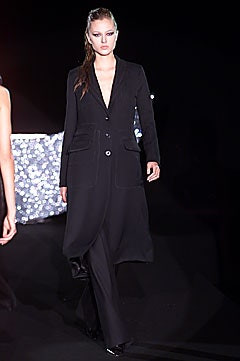 Antonio Berardi fashion show for Autumn/Winter 2001