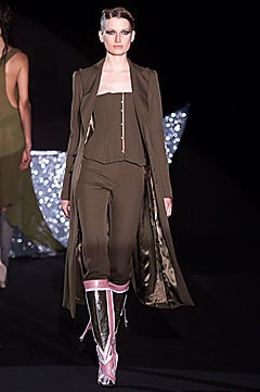 Antonio Berardi fashion show for Autumn/Winter 2001