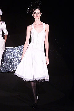 Antonio Berardi fashion show for Autumn/Winter 2001