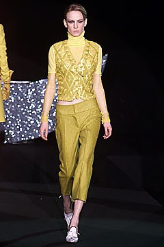 Antonio Berardi fashion show for Autumn/Winter 2001