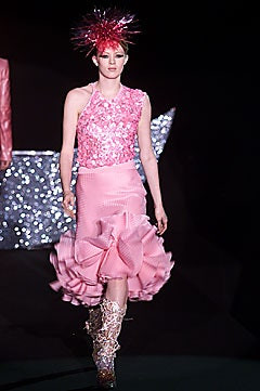 Antonio Berardi fashion show for Autumn/Winter 2001