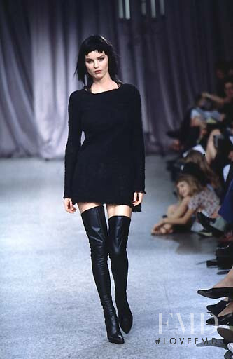 Eva Herzigova featured in  the Daryl K / Kerrigan fashion show for Autumn/Winter 1998