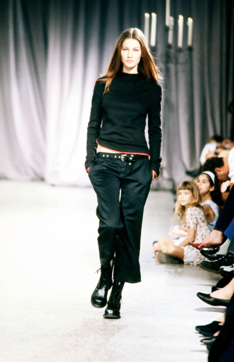 Gisele Bundchen featured in  the Daryl K / Kerrigan fashion show for Autumn/Winter 1998