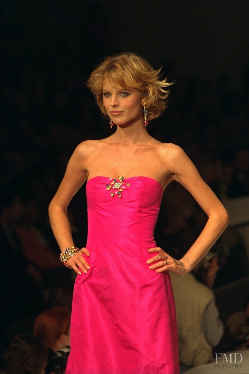 Eva Herzigova featured in  the Leonard fashion show for Spring/Summer 1997