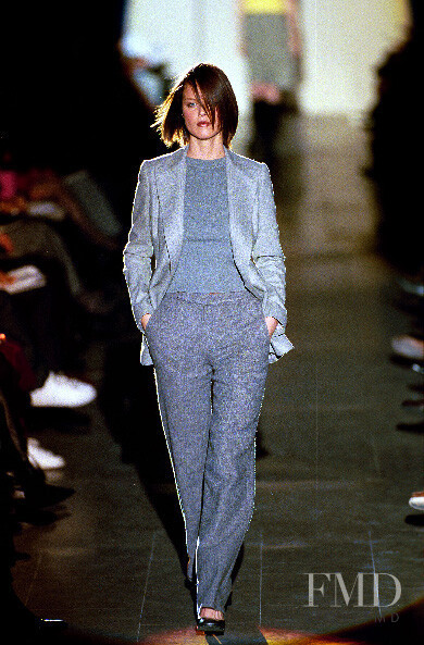 Eva Herzigova featured in  the Ellen Tracy fashion show for Autumn/Winter 1999