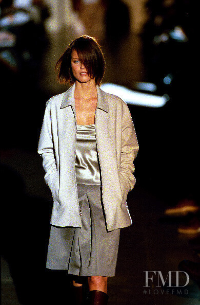 Eva Herzigova featured in  the Ellen Tracy fashion show for Autumn/Winter 1999