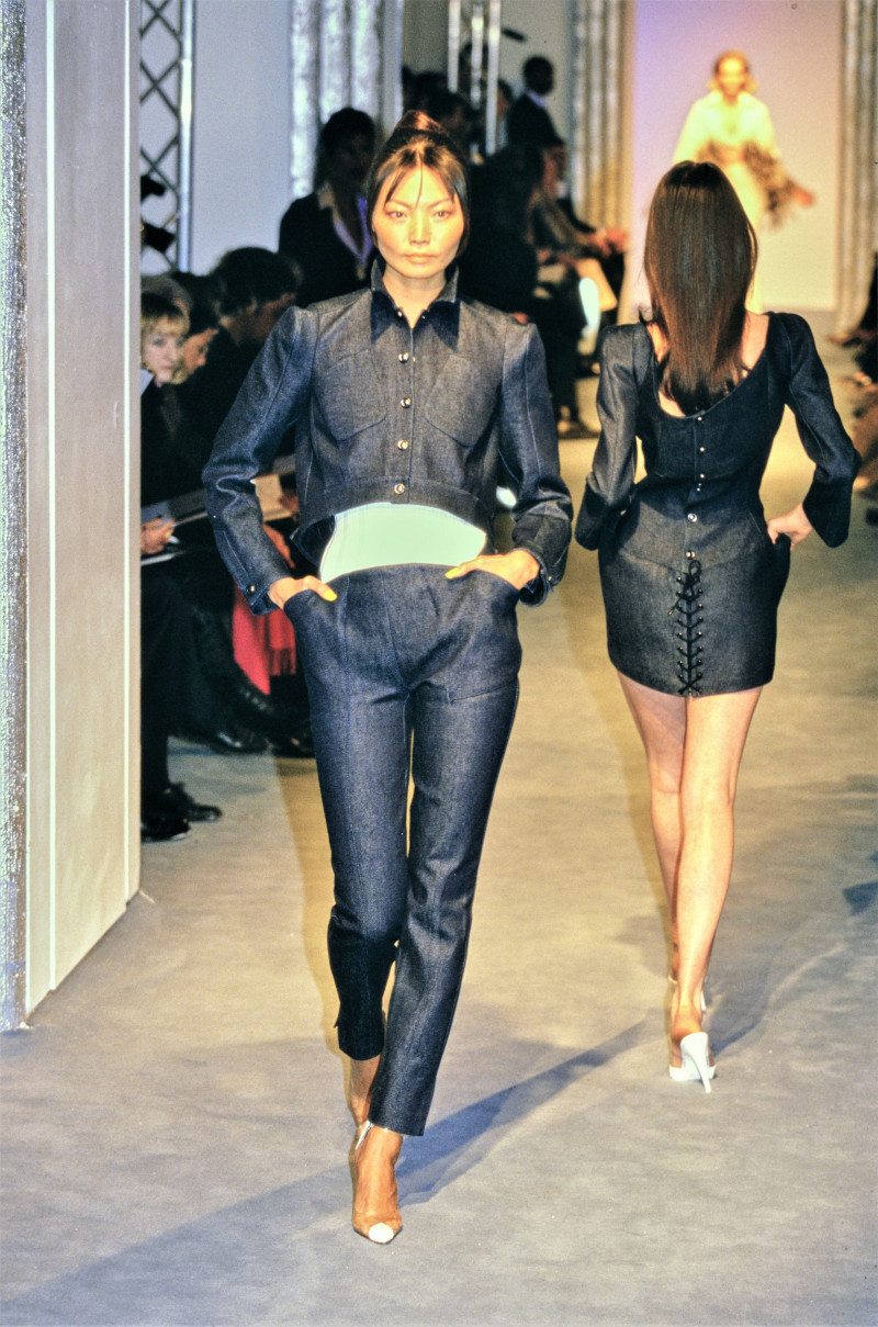 Mugler fashion show for Spring/Summer 1998