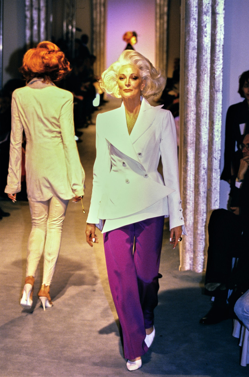 Mugler fashion show for Spring/Summer 1998