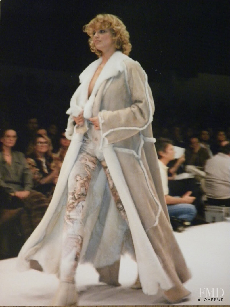 Eva Herzigova featured in  the Roberto Cavalli fashion show for Autumn/Winter 1994