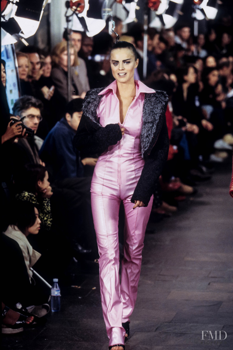 Eva Herzigova featured in  the Xuly Bët fashion show for Autumn/Winter 1997