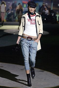 DSquared2 fashion show for Spring/Summer 2004