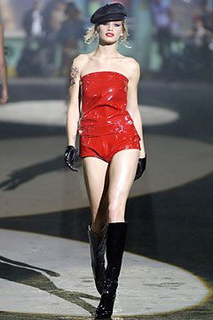 DSquared2 fashion show for Spring/Summer 2004