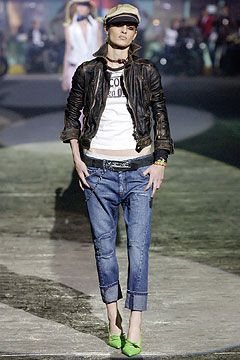 DSquared2 fashion show for Spring/Summer 2004