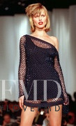 Eva Herzigova featured in  the Gai Mattiolo fashion show for Spring/Summer 1998