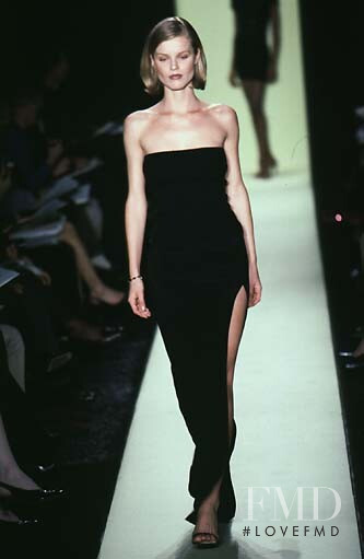 Eva Herzigova featured in  the Versace fashion show for Autumn/Winter 2003