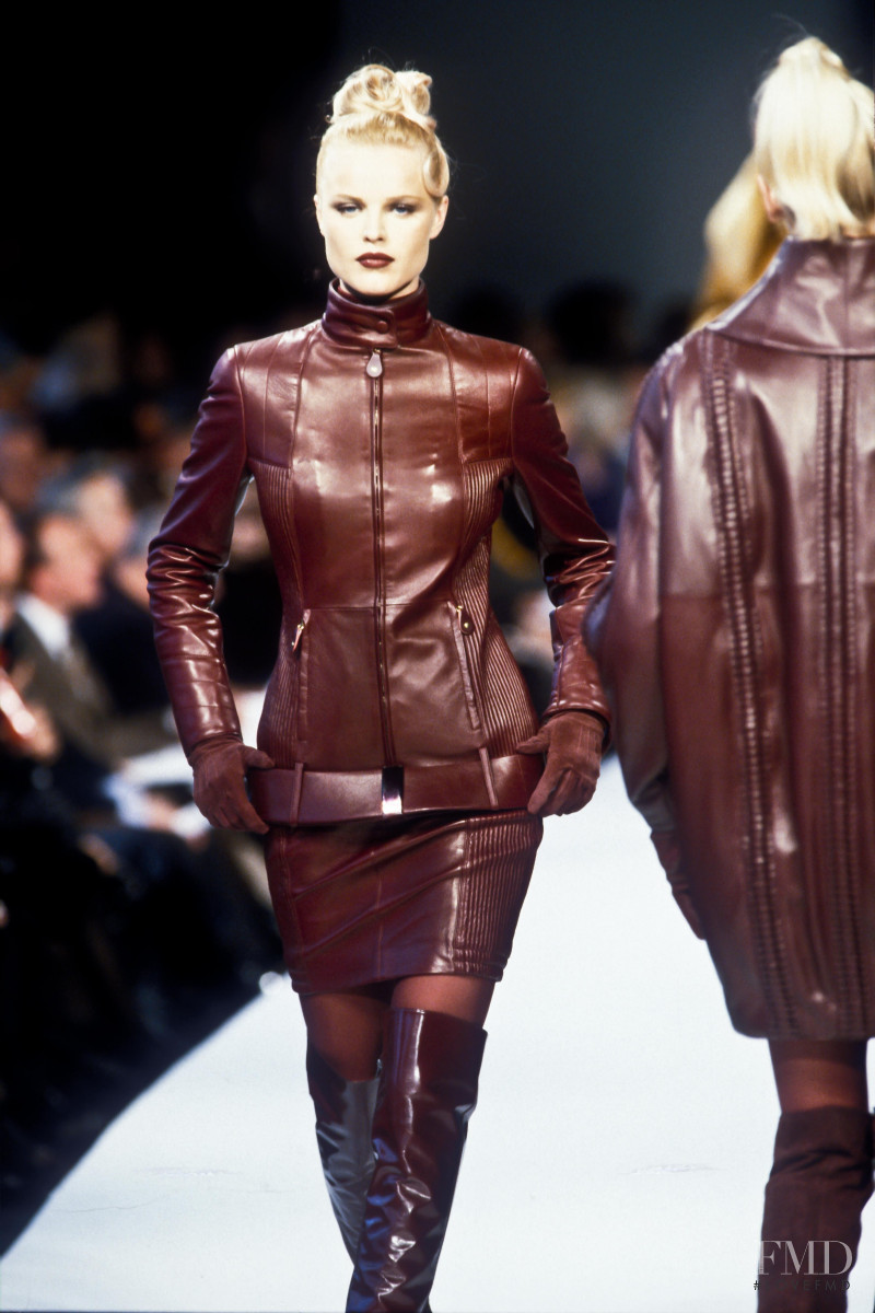 Eva Herzigova featured in  the Montana fashion show for Autumn/Winter 1996