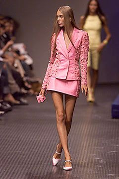 Antonio Berardi fashion show for Spring/Summer 2000