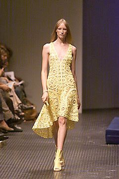 Antonio Berardi fashion show for Spring/Summer 2000