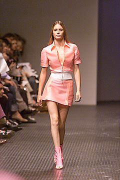 Antonio Berardi fashion show for Spring/Summer 2000