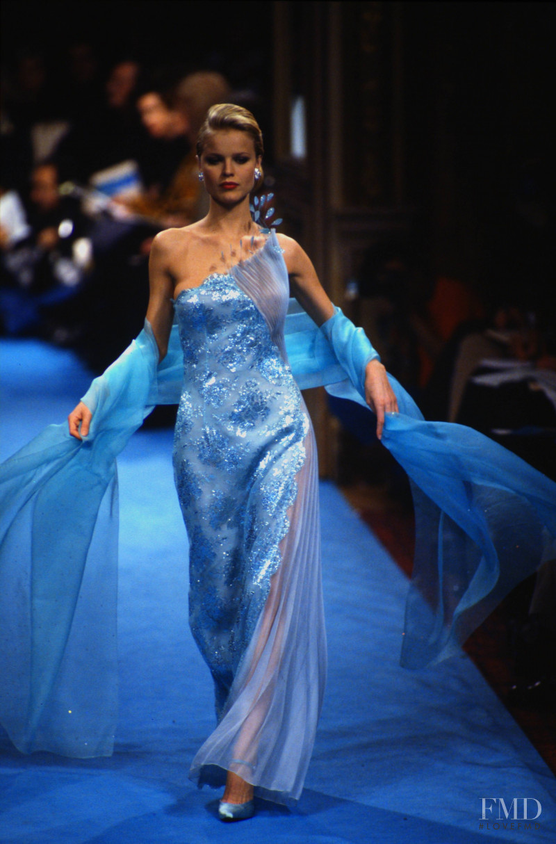 Eva Herzigova featured in  the Torrente fashion show for Spring/Summer 1997