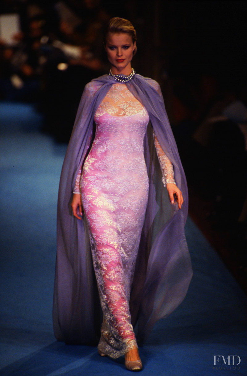 Eva Herzigova featured in  the Torrente fashion show for Spring/Summer 1997