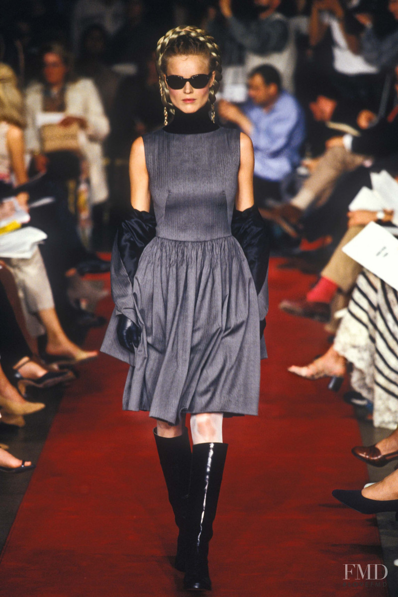 Eva Herzigova featured in  the Jean Paul Gaultier Haute Couture fashion show for Autumn/Winter 1997