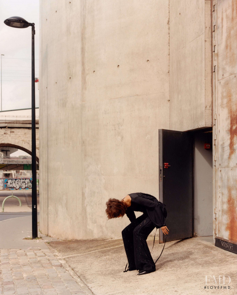 Mica Arganaraz featured in  the Zara lookbook for Fall 2021
