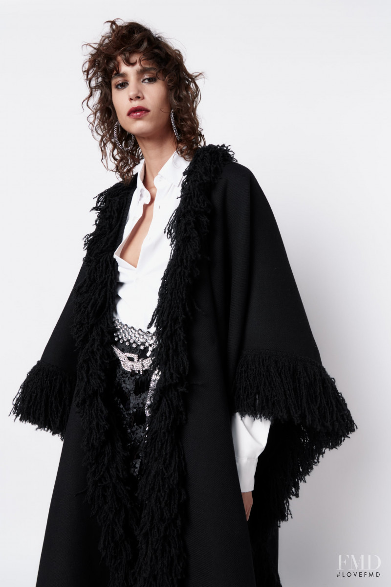 Mica Arganaraz featured in  the Zara catalogue for Winter 2021