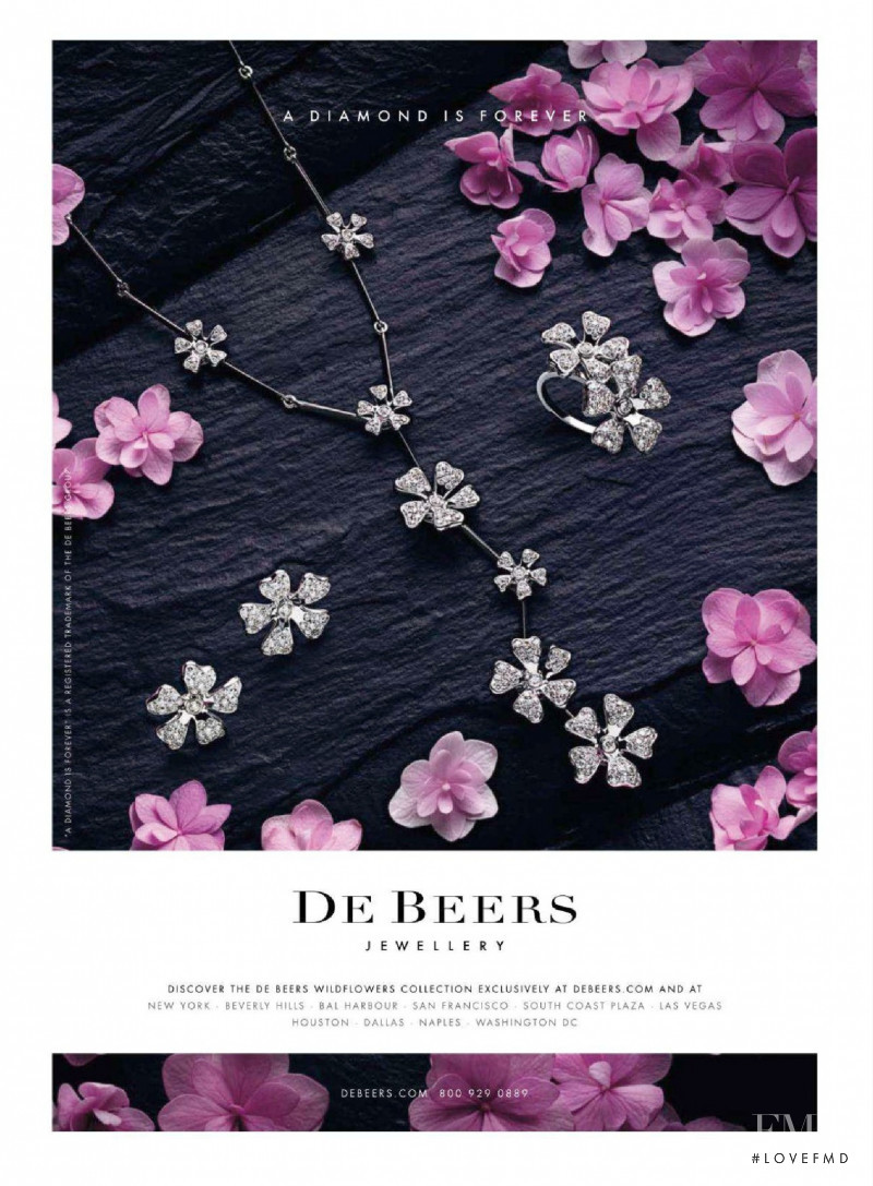 De Beers advertisement for Spring/Summer 2012