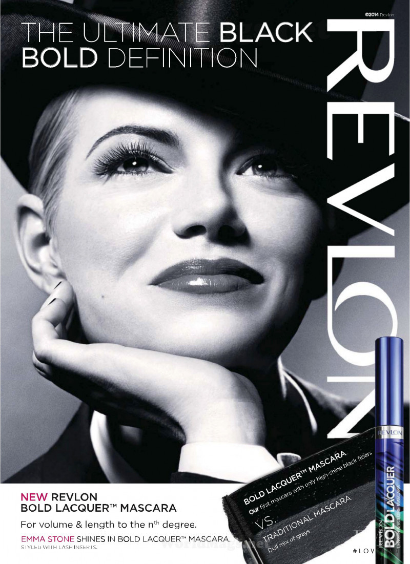 Revlon advertisement for Autumn/Winter 2014