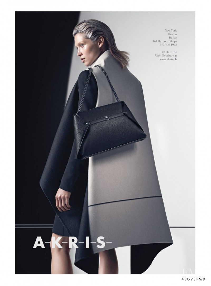 Akris advertisement for Autumn/Winter 2014