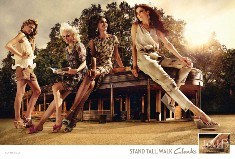 Clarks advertisement for Spring/Summer 2011