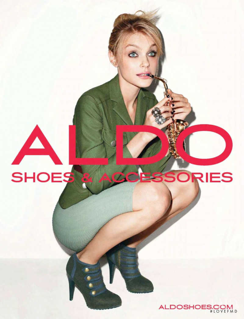 Jessica Stam featured in  the Aldo advertisement for Spring/Summer 2011