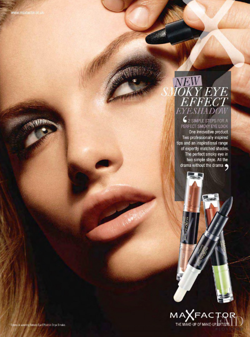 Max Factor advertisement for Spring/Summer 2011
