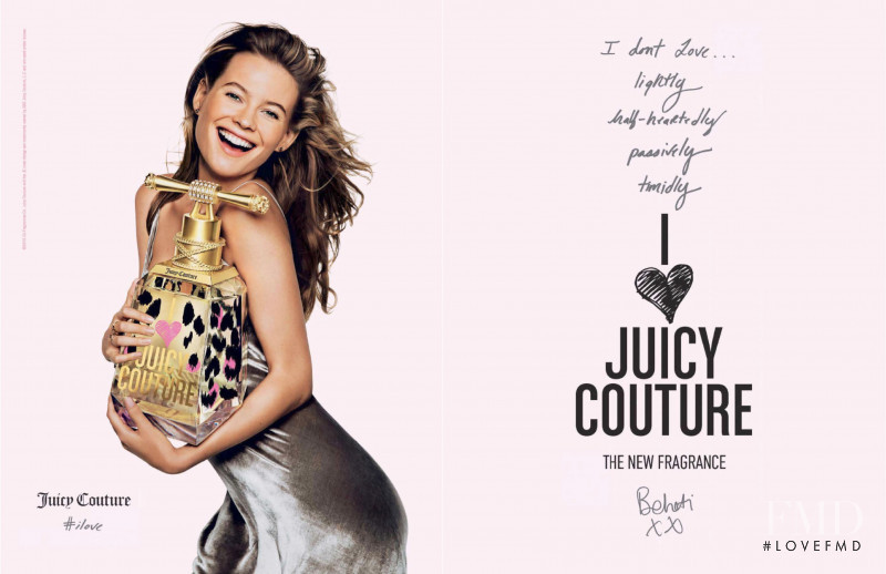 Juicy Couture Fragrance advertisement for Autumn/Winter 2016