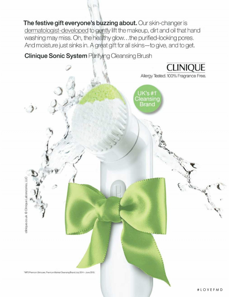 Clinique advertisement for Autumn/Winter 2015