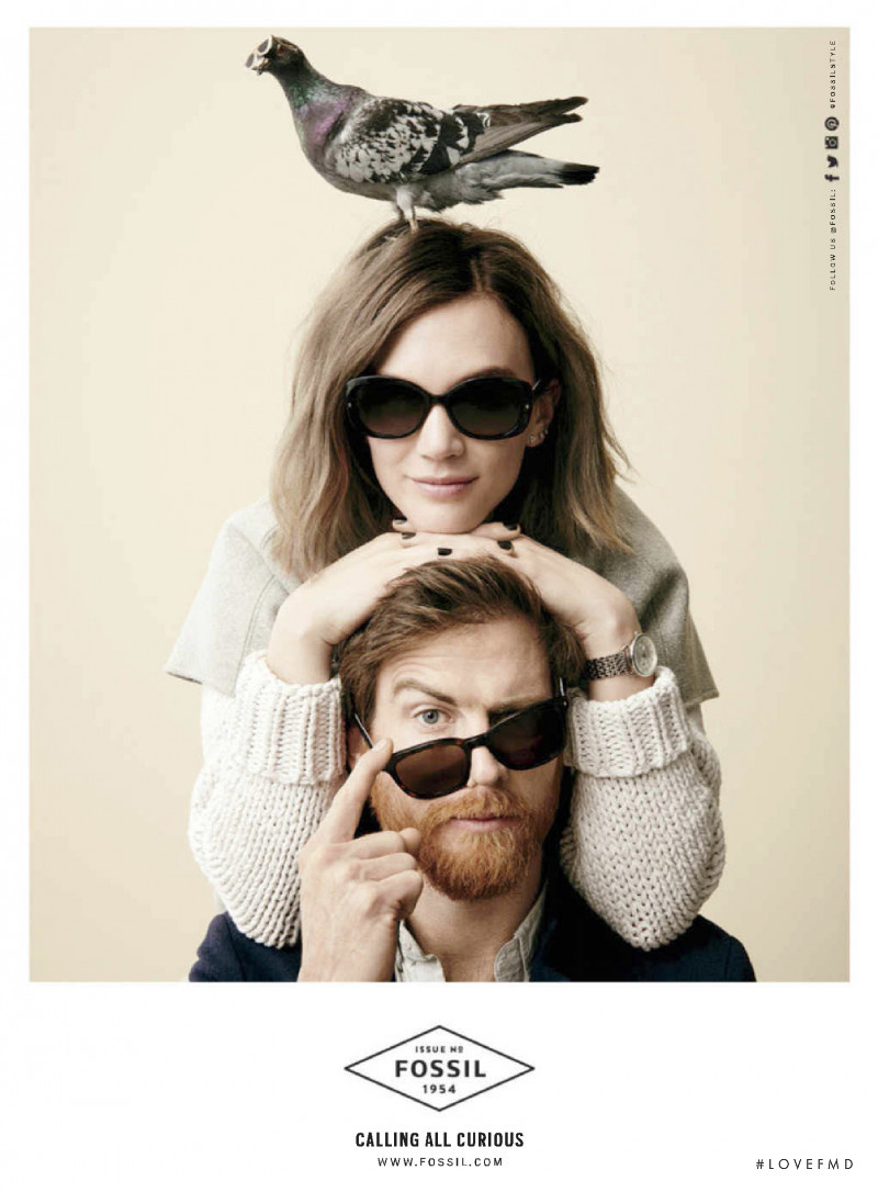Fossil advertisement for Autumn/Winter 2015