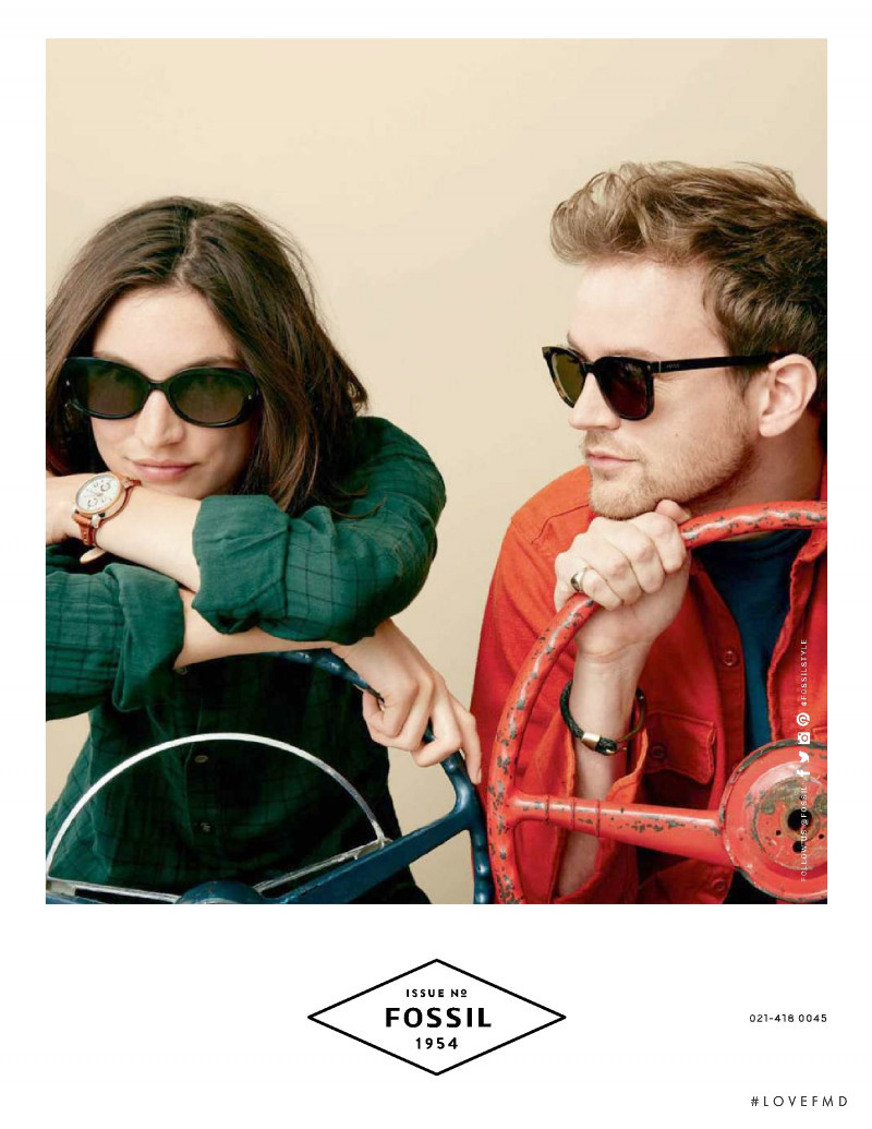Fossil advertisement for Autumn/Winter 2015