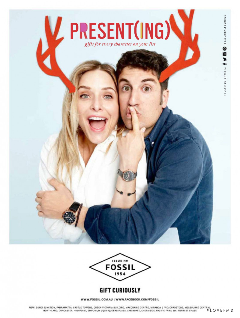 Fossil advertisement for Autumn/Winter 2015