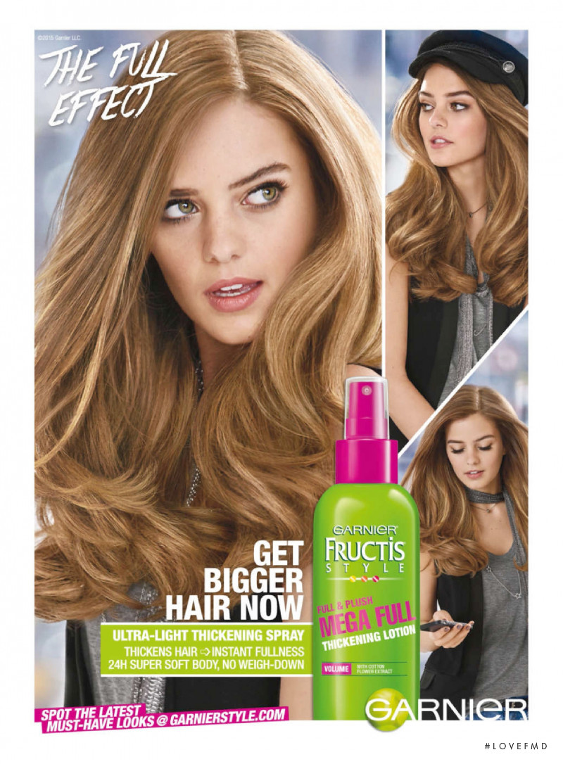 Garnier advertisement for Autumn/Winter 2015