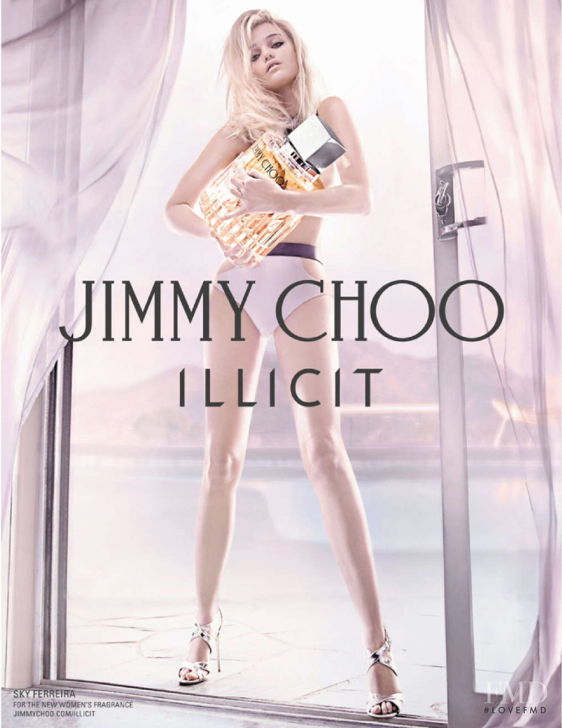 Jimmy Choo Fragrance Illicit advertisement for Autumn/Winter 2015