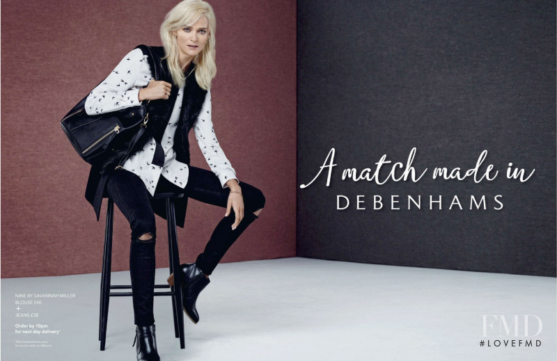 Debenhams advertisement for Autumn/Winter 2015