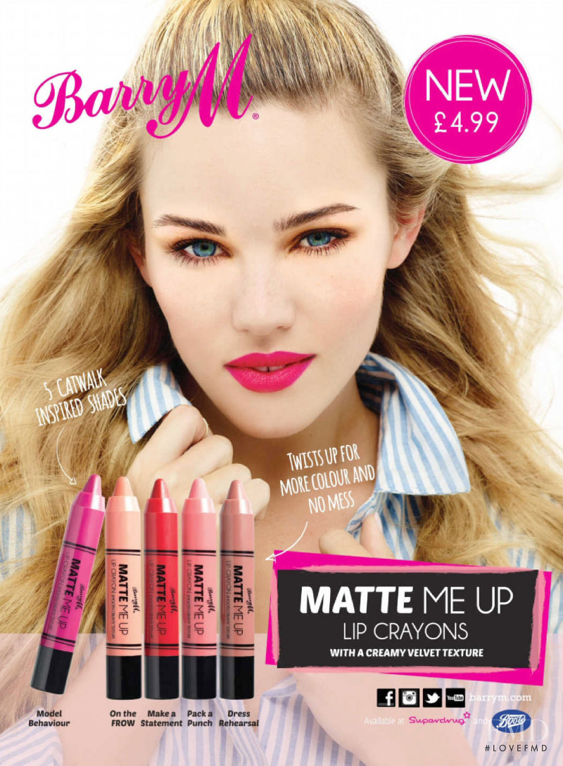 BarryM advertisement for Autumn/Winter 2015