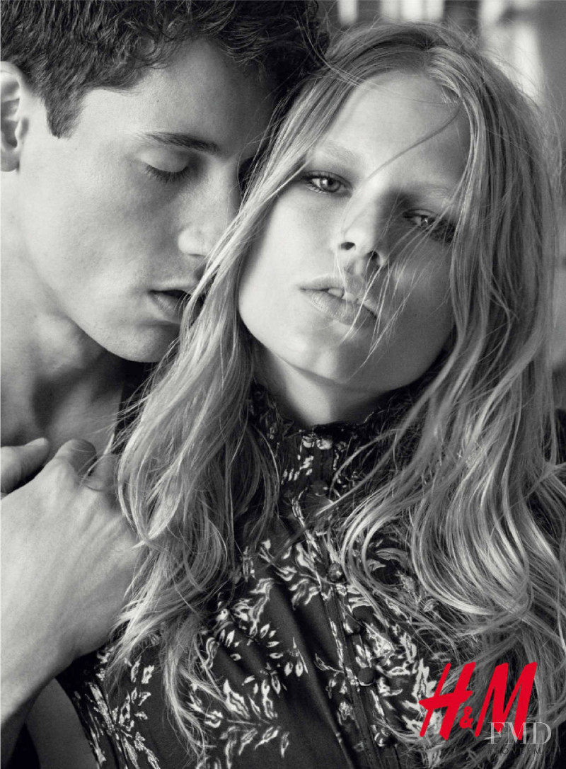 Anna Ewers featured in  the H&M advertisement for Autumn/Winter 2015