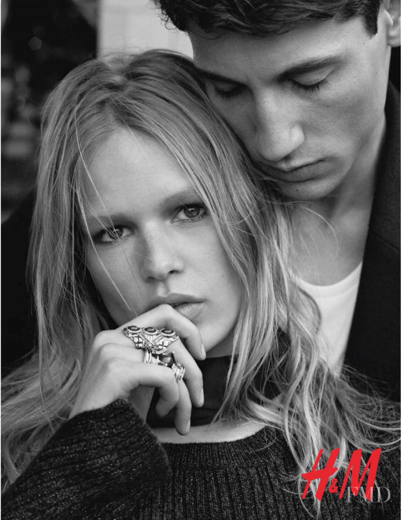 Anna Ewers featured in  the H&M advertisement for Autumn/Winter 2015