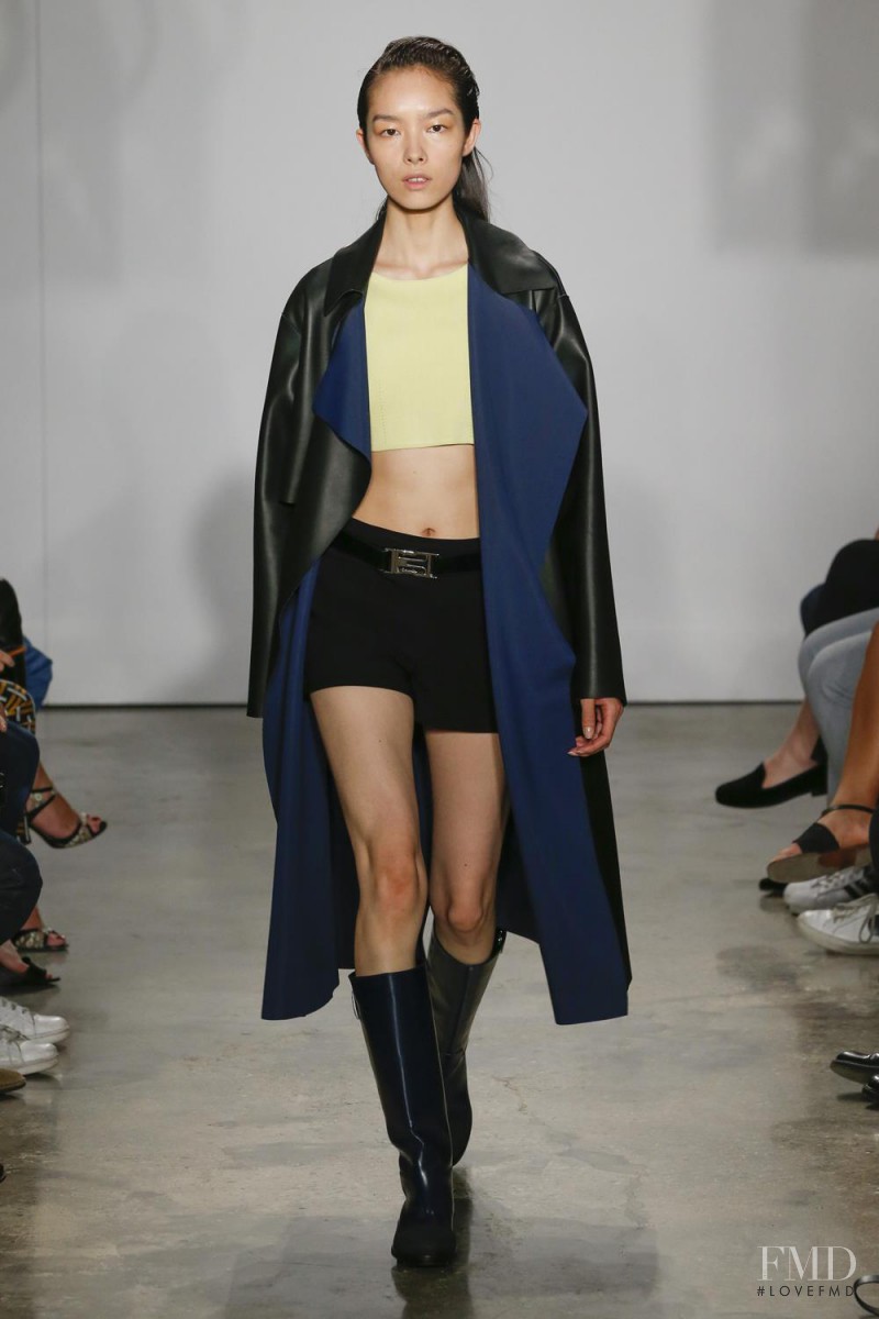 Fei Fei Sun featured in  the Balenciaga fashion show for Resort 2015