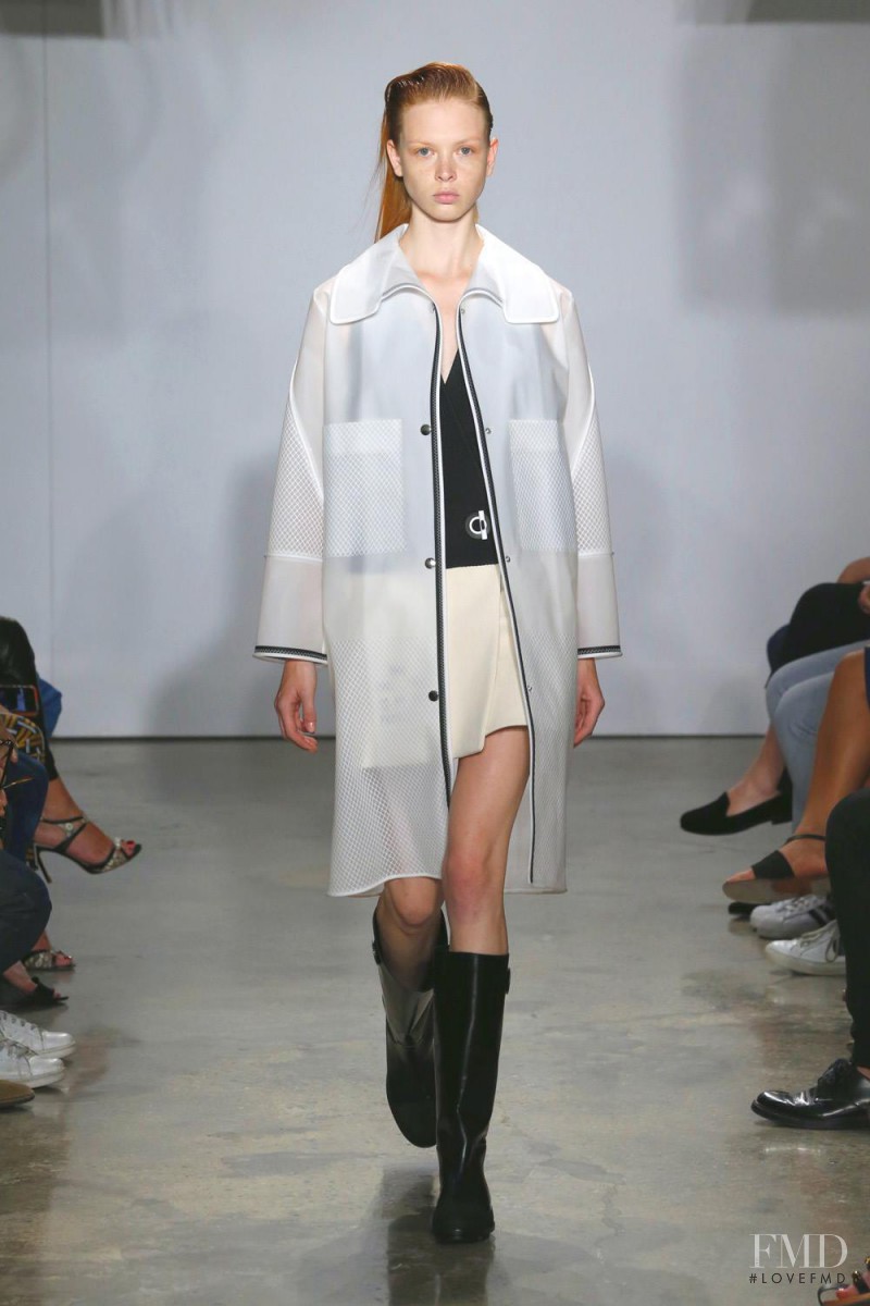 Daniela Witt featured in  the Balenciaga fashion show for Resort 2015