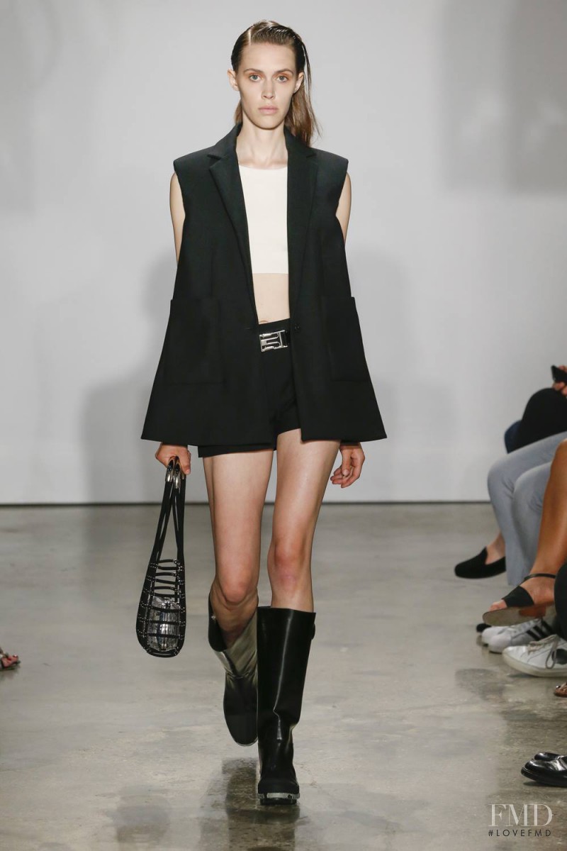 Georgia Hilmer featured in  the Balenciaga fashion show for Resort 2015