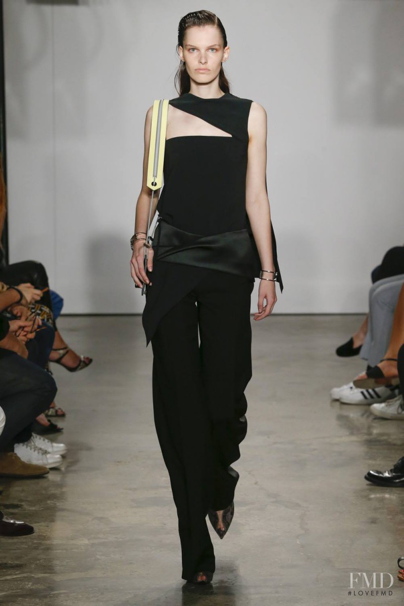 Lisa Verberght featured in  the Balenciaga fashion show for Resort 2015
