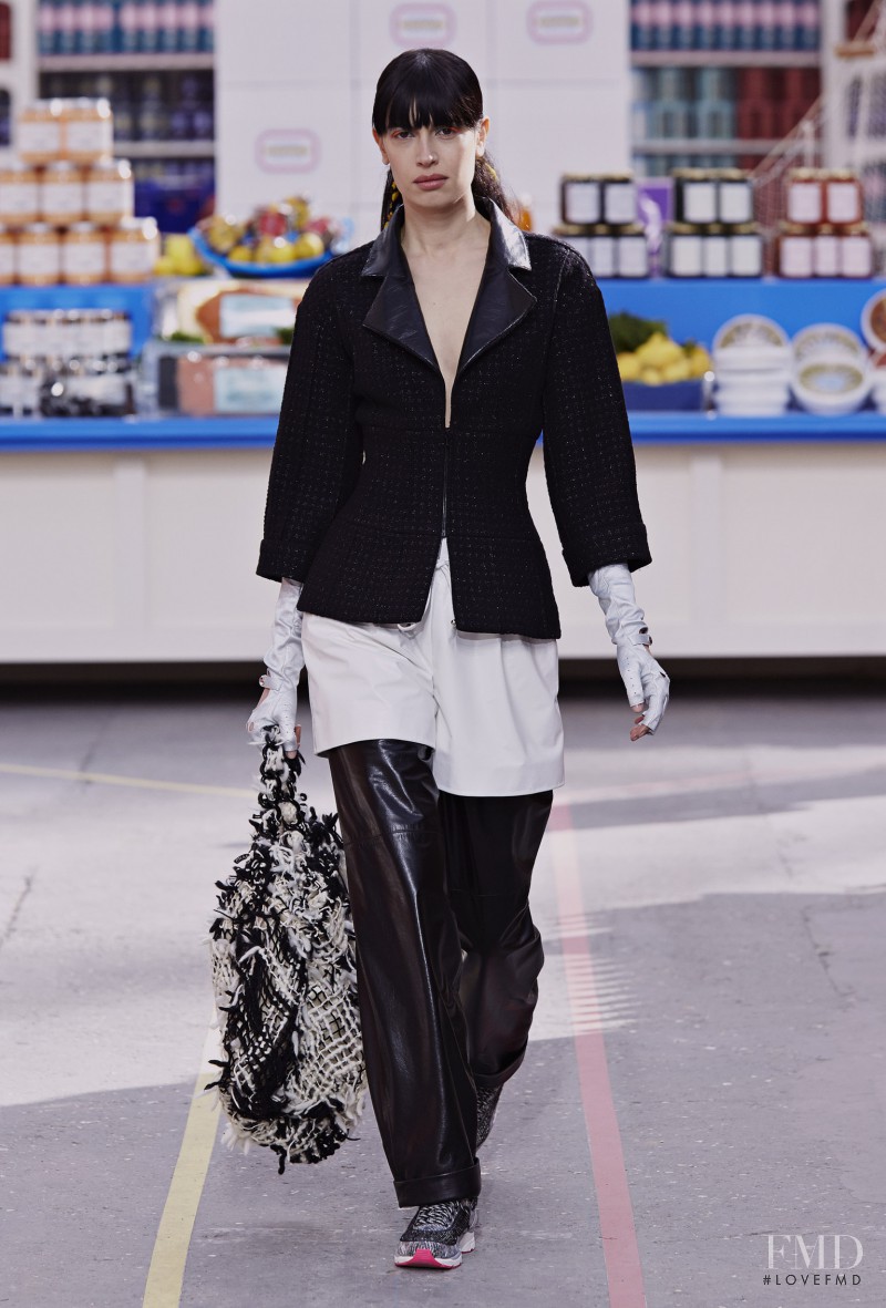 Sabrina Ioffreda featured in  the Chanel fashion show for Autumn/Winter 2014